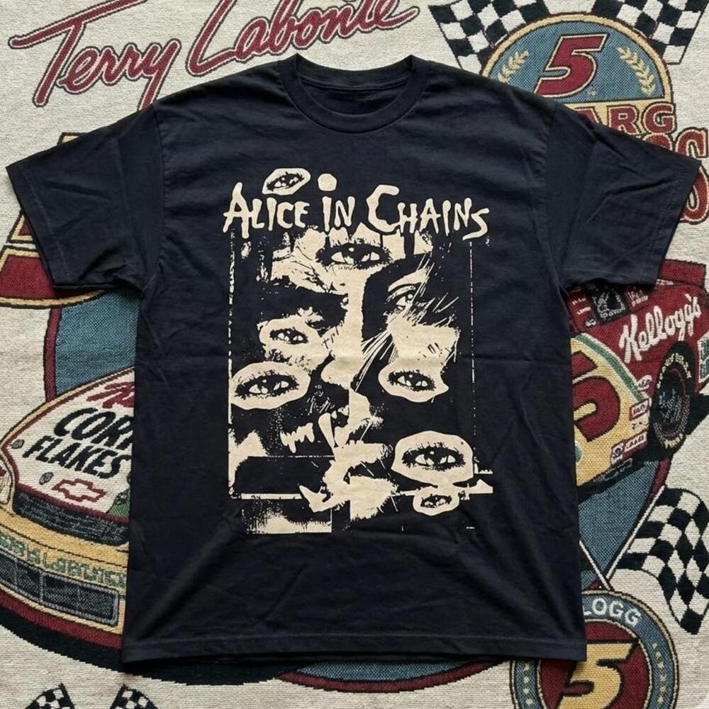 Alice In Chains Black Band Tee